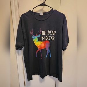 LGBT Oh deer, I'm queer shirt